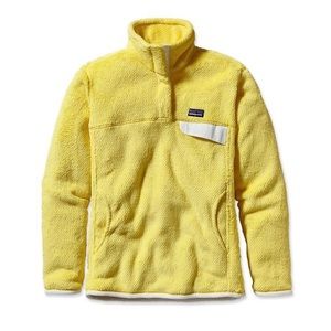 Patagonia Rare Re-Tool Snap-T Fleece Pullover Limited Edition Yellow - Medium